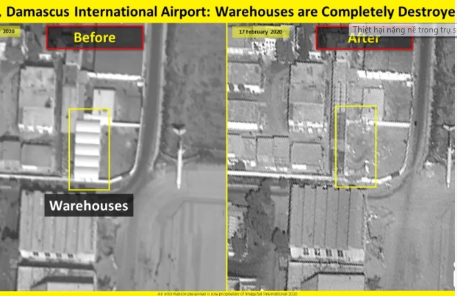 Israel tung ảnh vệ tinh bằng chứng phòng không Syria bất lực